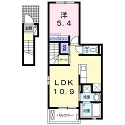 プルメリアの物件間取画像